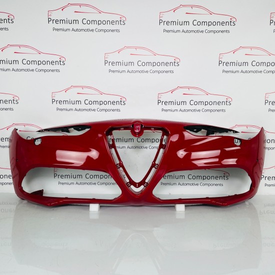 Alfa Romeo Stelvio Front Bumper Skin Genuine Red 2022 - 2025 [an6]