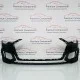 Audi A6 S Line Front Bumper Skin C8 Avant Saloon In Black 2018 - 2024 [aj133]