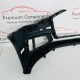 Audi A6 S Line Front Bumper Skin C8 Avant Saloon In Black 2018 - 2024 [aj133]