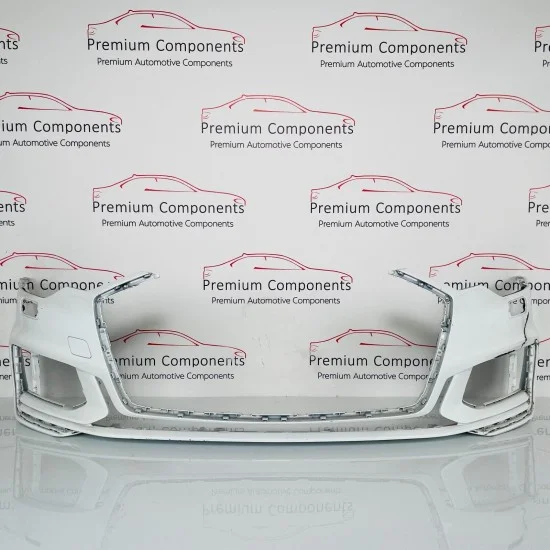 Audi A6 C8 Front Bumper S Line In White 2018 - 2022 [pp156]