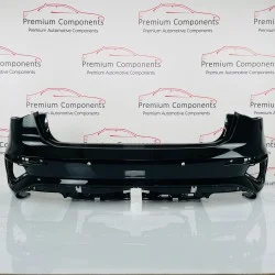 Audi A3 S3 Rear Bumper Skin Genuine S Line Black Hatchback 2020 – 2023 [r12]