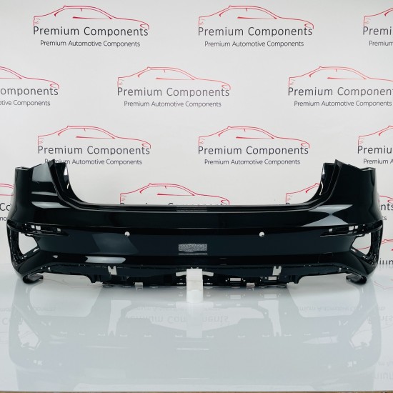 Audi A3 S3 Rear Bumper Skin Genuine S Line Black Hatchback 2020 – 2023 [r12]