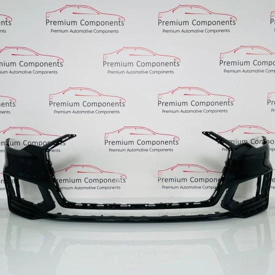 Audi A6 S Line Front Bumper Skin C8 Avant Saloon In Black 2018 - 2022 [aj35]