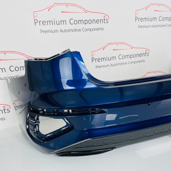 Audi A3 Rear Bumper Skin Genuine Blue S Line Saloon - Grade A - 2020 – 2023 Audi A3 Rear Bumper Skin Genuine Blue S Line Saloon - Grade A - 2020 – 2023
