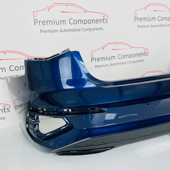 Audi A3 Rear Bumper Skin Genuine Blue S Line Saloon - Grade A - 2020 – 2023 Audi A3 Rear Bumper Skin Genuine Blue S Line Saloon - Grade A - 2020 – 2023