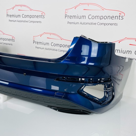 Audi A3 Rear Bumper Skin Genuine Blue S Line Saloon - Grade A - 2020 – 2023 Audi A3 Rear Bumper Skin Genuine Blue S Line Saloon - Grade A - 2020 – 2023