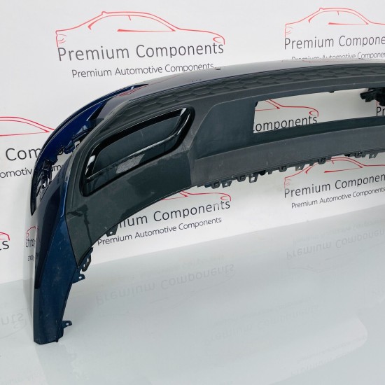 Audi A3 Rear Bumper Skin Genuine Blue S Line Saloon - Grade A - 2020 – 2023 Audi A3 Rear Bumper Skin Genuine Blue S Line Saloon - Grade A - 2020 – 2023