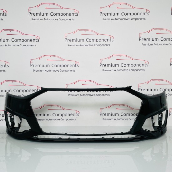 Audi A4 B9 Front Bumper Skin Genuine Black Se Face Lift 2019 - 2022 [aj85]
