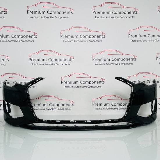 Audi A6 Front Bumper Skin Genuine Black C8 Se Sport 2018 - 2022 [aj34]