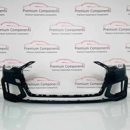 Audi A6 Front Bumper Skin Genuine Black S Line C8 Avant Saloon 2018 - 2022 [ak13 Audi A6 Front Bumper Skin Genuine Black S Line C8 Avant Saloon 2018 - 2022 [ak13