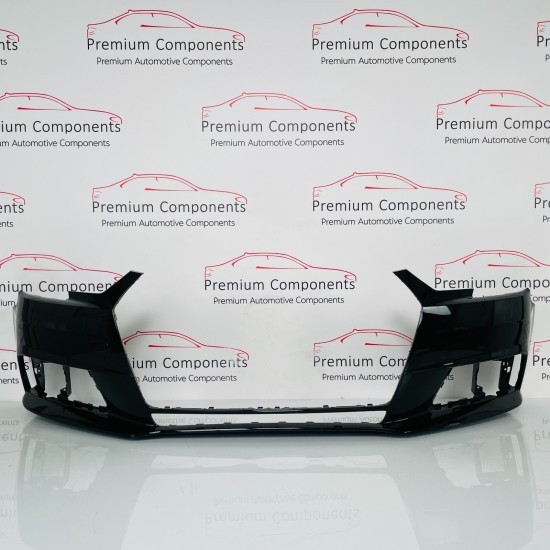 Audi A4 Front Bumper Skin Genuine Black B9 Se - No Repairs- 2015 - 2018 [ak22]