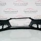 Audi A4 B9 Front Bumper Genuine Black Se Basis Face Lift 2019 - 2022 [aj104]