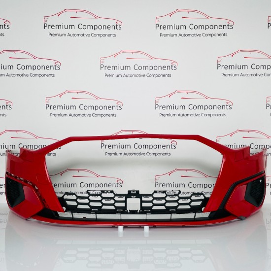 Audi A3 Front Bumper Genuine Red Se Hatchback 2020 - 2023 [aa96]