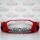 Audi A3 Front Bumper Genuine Red Se Hatchback 2020 - 2023 [aa96]