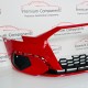Audi A3 Front Bumper Genuine Red Se Hatchback 2020 - 2023 [aa96]