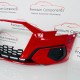 Audi A3 Front Bumper Genuine Red Se Hatchback 2020 - 2023 [aa96]