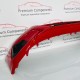 Audi A3 Front Bumper Genuine Red Se Hatchback 2020 - 2023 [aa96]
