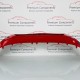 Audi A3 Front Bumper Genuine Red Se Hatchback 2020 - 2023 [aa96]