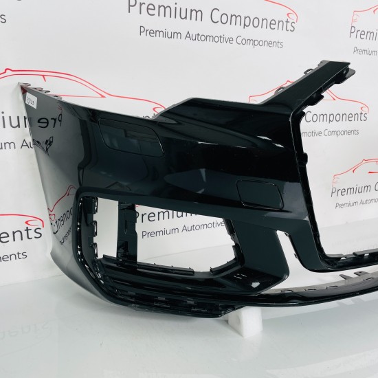 Audi A6 Front Bumper Skin Genuine Black C8 S Line Avant Saloon 2018 - 2024 Aj133 Audi A6 Front Bumper Skin Genuine Black C8 S Line Avant Saloon 2018 - 2024 Aj133