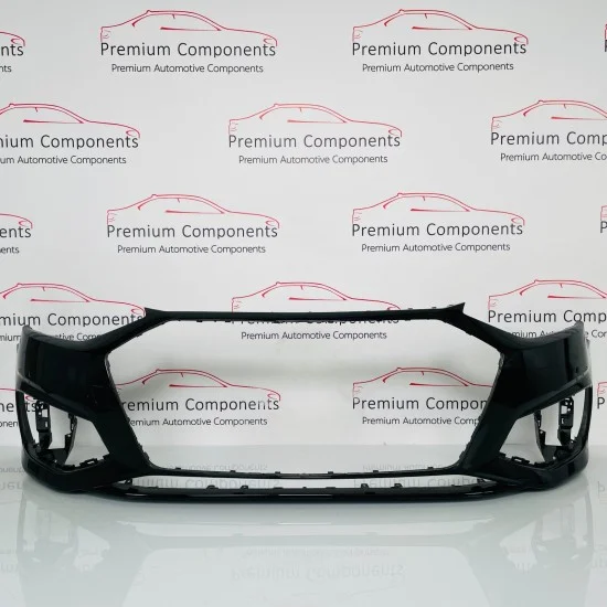 Audi A4 Front Bumper Genuine B9 Black Se Face Lift 2019 - 2022 [aj85]