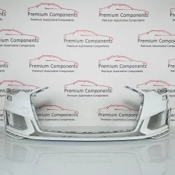 Audi A6 C8 Front Bumper S Line In White 2018 - 2022 [pp156]