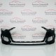Audi A6 Front Bumper Skin Genuine Black S Line - No Repairs - 2018 - 2022 [aj35]