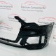 Audi A6 Front Bumper Skin Genuine Black S Line - No Repairs - 2018 - 2022 [aj35]