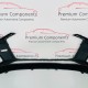 Audi A6 Front Bumper Skin Genuine Black C8 Se - No Repairs - 2018 - 2022 [aj36]