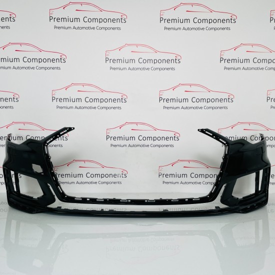 Audi A6 Front Bumper Skin Genuine Black C8 S Line Avant Saloon 2018 - 2024 [ak13 Audi A6 Front Bumper Skin Genuine Black C8 S Line Avant Saloon 2018 - 2024 [ak13
