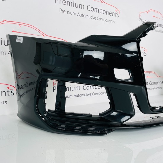 Audi A6 Front Bumper Skin Genuine Black C8 S Line Avant Saloon 2018 - 2024 [ak13 Audi A6 Front Bumper Skin Genuine Black C8 S Line Avant Saloon 2018 - 2024 [ak13