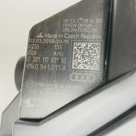 Audi A4 S4 Headlight Headlamp Genuine B9 Passenger Nearside 2019 – 2022 [l235]