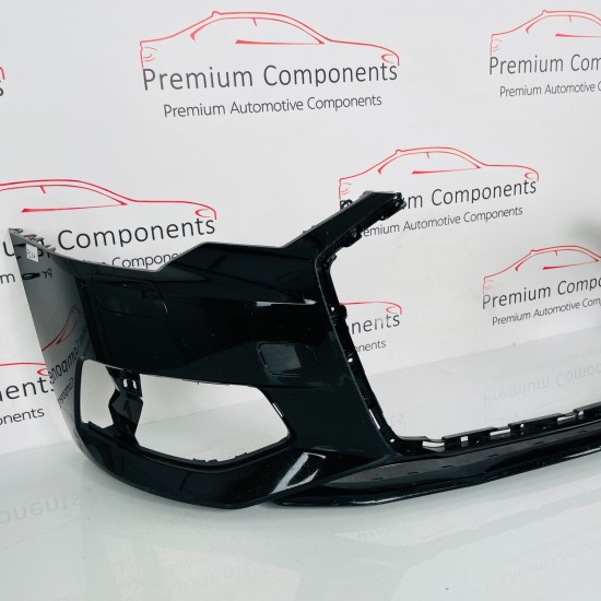 Audi A6 Front Bumper Skin Genuine Black C8 S Line Avant Saloon 2018 - 2024 [aj36 Audi A6 Front Bumper Skin Genuine Black C8 S Line Avant Saloon 2018 - 2024 [aj36