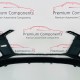 Audi A6 Front Bumper Skin Oem Black C8 Se Sport Avant Saloon 2018 - 2024 [aj36]
