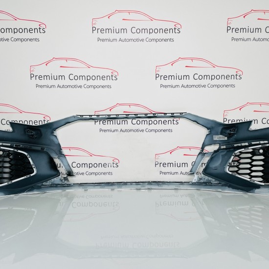 Audi A3 Front Bumper Skin Oem White S Line Hatchback Sportback 2020 - 2024 [aa60 Audi A3 Front Bumper Skin Oem White S Line Hatchback Sportback 2020 - 2024 [aa60