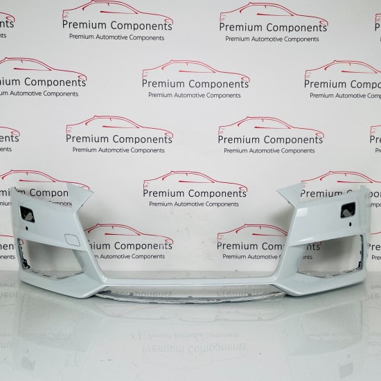 Audi Tt Front Bumper Genuine White Mk3 Tts S-line 2015 - 2018 [an94]