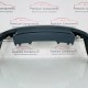 Audi A4 Rear Bumper Genuine Black S4 S-line B9 Avant Estate 2015 - 2018 [ao98]