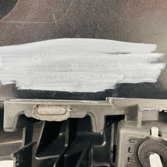 Audi Q5 Sq5 Rear Bumper Skin Genuine Black S Line 2020 – 2023 [p42]