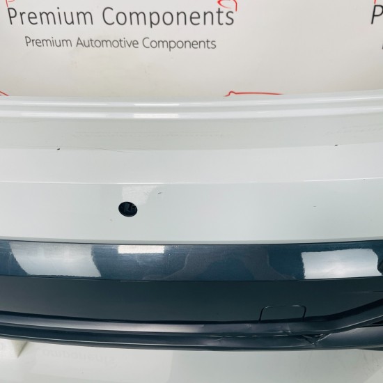 Audi Q3 Rear Bumper Skin Genuine White S Line With Diffuser 2018 – 2023 [p75]