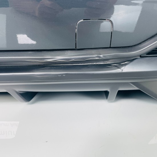 Audi Q3 Rear Bumper Skin Genuine White S Line With Diffuser 2018 – 2023 [p75]