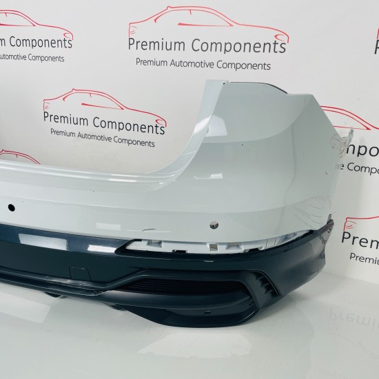 Audi Q3 Rear Bumper Skin Genuine White S Line With Diffuser 2018 – 2023 [p75]