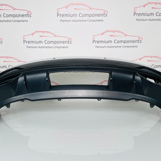 Audi Q3 Rear Bumper Skin Genuine White S Line With Diffuser 2018 – 2023 [p75]