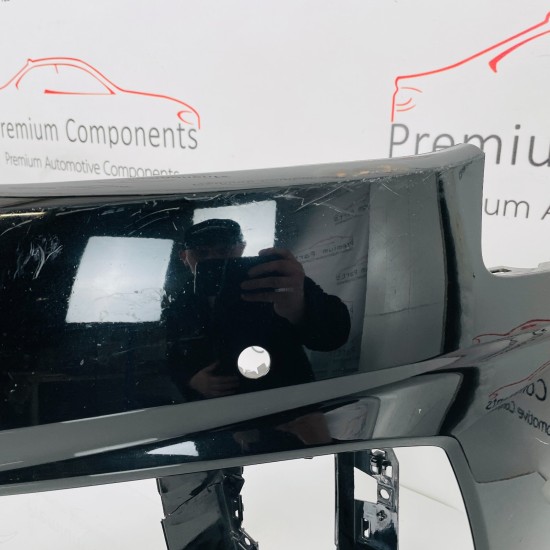 Audi A4 B9 Front Bumper Genuine Black Se Basis Face Lift 2019 - 2022 [aj104]