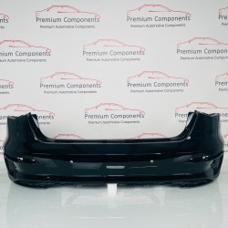 Audi A3 Saloon Rear Bumper Skin Genuine Black Se With Diffuser 2020 – 2023 [p20]