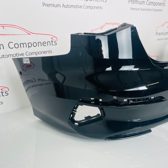 Audi A3 Saloon Rear Bumper Skin Genuine Black Se With Diffuser 2020 – 2023 [p20]