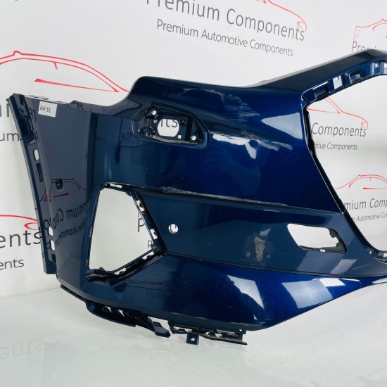 Audi Q8 E Tron Front Bumper Genuine Blue With Jet Washers 2019 - 2023 [an132]