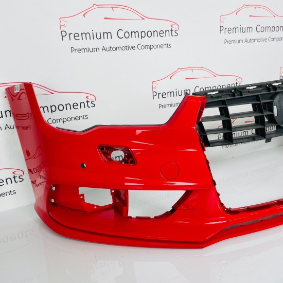 Audi A7 Front Bumper Skin Genuine Red S Line Face Lift 2015 - 2019 [k151]