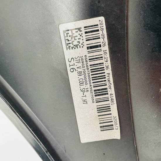 Audi A5 B9 Front Bumper Skin Genuine Black Se Coupe 2016 - 2020 [a125]