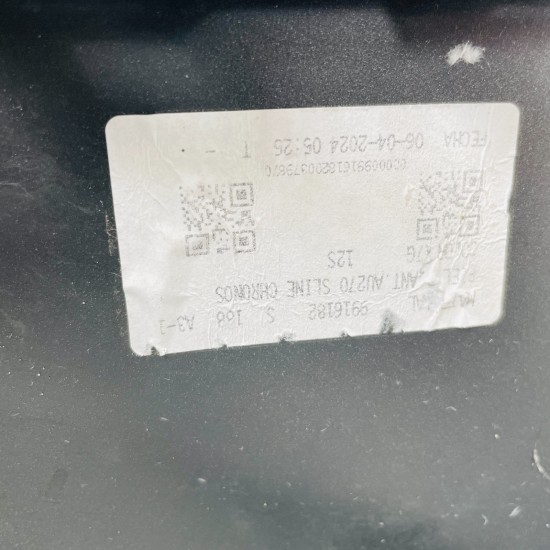 Audi A1 Front Bumper S-line S1 Genuine Grey Hatchback 2019 – 2023 [ao164]