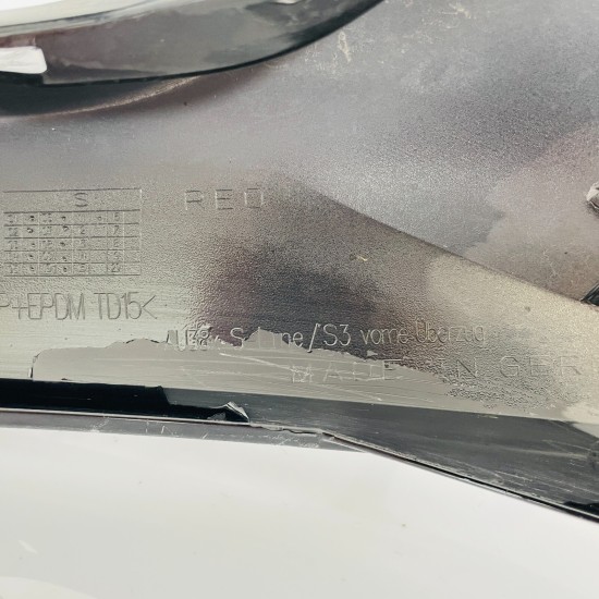 Audi A3 Front Bumper Skin Genuine  S Line Hatchback Sportback 2020 - 2023 [ab24]