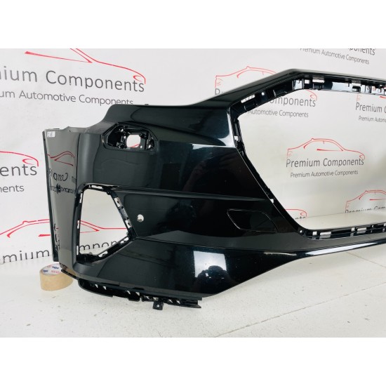 Audi Q8 E Tron Front Bumper Skin Genuine Black 2019 - 2023 [c18]